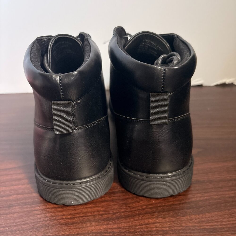 London Fog Collection Memory Foam LFM-Tyler Chukka Black Office Wear Party 11M - Picture 4 of 6